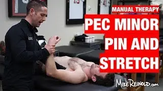 Мануальная терапия с использованием штифта и растяжки для малых грудных мышц