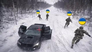 SVO Combat Footage: Mercenary Unit Tries to Escape FPV Drone &mdash; The End Is Massive