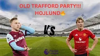 Manchester United vs West Ham FIFA 25 | HOJLUND MENGGILA! 5 Gol, MU Hancurkan 6-0 di Old Trafford