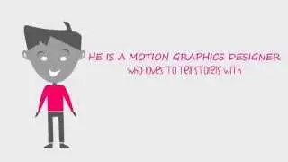 Motion Graphic intro animation Video
