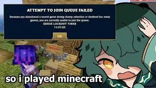 Minecraft took 10 years of my life because I dodged solo queue (PS2 Craft)
