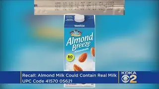 150K Cartons Of Almond Milk Recalled, May Contain Real Cow&rsquo;s Milk