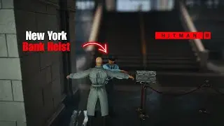 HITMAN&trade; 3 (PC) - New York, Bank Heist | Full Hindi Commentary Gameplay Stealth Brutal Kills!