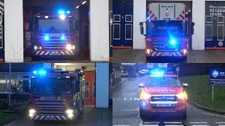 Kent Fire & Rescue Service Maidstone turnouts. - 13.01.2026