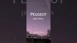 Mastering Pronunciation: How to Say Peugeot Correctly  #pronounce  #peugeot  #shorts