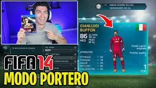 EL MODO PORTERO DE FIFA 14 era una LOCURA!