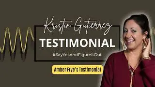 Amber Frye Say Yes to Overcoming Mindset