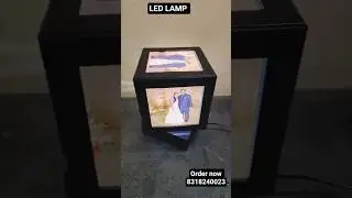 Personalized Rotating Table Lamp❤️ 📲8318240023 #gift #ytshorts #trending #youtubeshorts #shorts