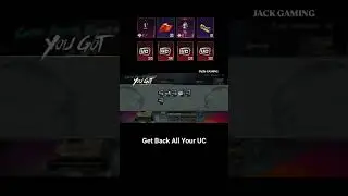 CYBER points reward #BGMI #Get back all your UC #bgmi #pubg #JACK GAMING