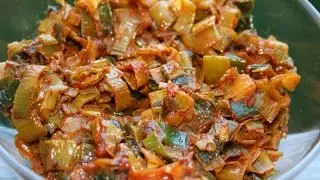 SRI LANKAN TEMPERED LEEKS RECIPE | LEEKS THEL DALA | LEEKS SANDWICHES