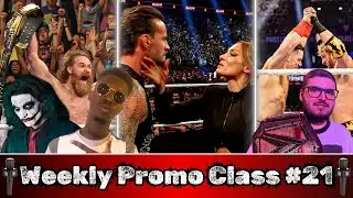 BECKY & PUNK TEASES AJ LEE RETURN! WEEKLY PROMO CLASS - EPISODE 21!🎤 W/@NoThisIsJester @OmarTalksFootball96