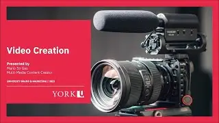Video Creation: How To Light and Shoot Better Video