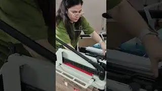 A5 Paper Using Ream Cutter