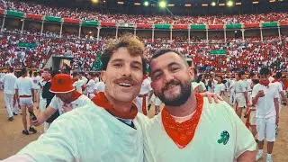WE RAN WITH THE BULLS... AND MET MASHTAGBRADY IN SPAIN!