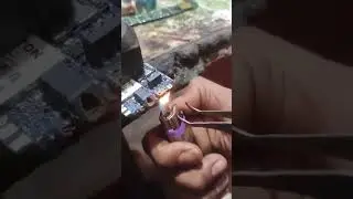 How to change charging port without soldering iron or hot gun. Mobile servicing hack #shorts#short