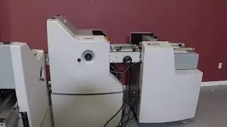 Heidelberg Automated EZ-Fold with Automated Pile feeder and Automated Right Angle