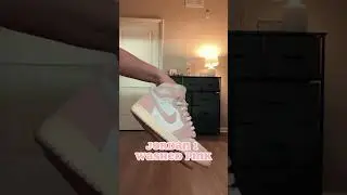 Pink Jordan 1!! Jordan 1 washed pink #fyp #jordan #jordan1 #grwm #streetwear #sneaker #fashion #ootd