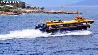 Flying dolphin (F/D) Athina &ndash; &Tau;&alpha;&chi;ύ&tau;&alpha;&tau;&eta; &delta;&iota;έ&lambda;&epsilon;&upsilon;&sigma;&eta; &alpha;&pi;ό &tau;&omicron;&nu; &Phi;ά&rho;&omicron; &tau;&omicron;&upsilon; &Mu;&pi;&omicron;ύ&zeta;&alpha; &sigma;&tau;&eta;&nu; &Alpha;ί&gamma;&iota;&nu;&alpha;! (Aegina island)