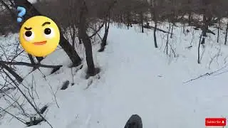 POV surron takes its last rides in the snow #surron #motovlog #snow