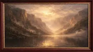Tranquil Mystical Mountains 4K Frame TV Screensaver