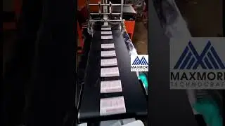 Stacker Conveyor for Laminated Pouches