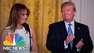 President Donald Trump And First Lady Honor Military Mothers Ahead Of Mother&rsquo;s Day | NBC News