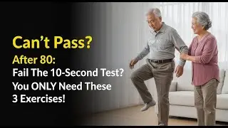 Can't Pass? After 80: Fail The 10-Second Test? You ONLY Need These 3 Exercises!