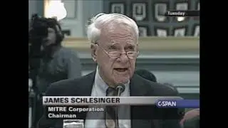 James Schlesinger Opening Statement