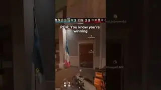 Я знаю, что побеждаю! #rainbowsixsiege #R6s #siege