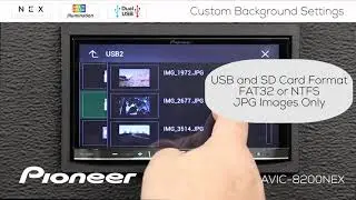 How To   Custom Background Images and Colors Pioneer NEX Receivers