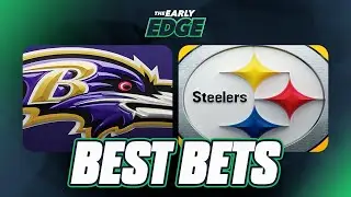 Ravens vs Steelers Sunday Night Football BEST BETS | The Early Edge