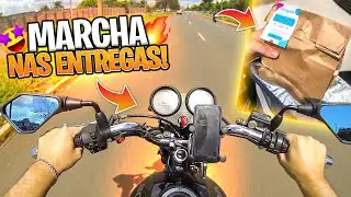 PRIMEIRO DIA DE ENTREGAS COM A CG 125 FAN!