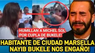 Habitante de ciudad Marsella reclama a Michell Sol por ausencia de Nayib Bukele en inundaciones!