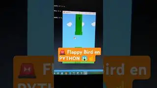 🚨Cod&eacute; le jeux Flappy Bird en PYTHON, le r&eacute;sultat est FOU ! #python #programmation #jeuxvid&eacute;o  😱☝️