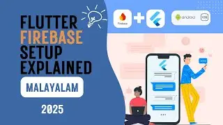 Firebase Setup in Flutter App | Malayalam Tutorial for Beginners 2025