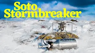 Minimal Outdoor Cooking in the Snow | Soto Stormbreaker Stove (First Use)