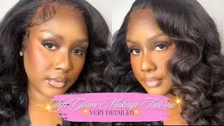 How To: Simple Soft Glam Makeup (Very Detailed)