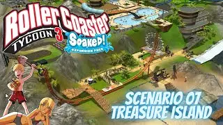 Let's Play Roller Coaster Tycoon 3 Soaked! Treasure Island
