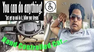 Hand controlled cars for differently abled || JDRInfotainment
