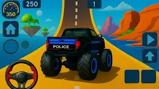 Monster Truck Mega Ramp Impossible Driver - Monster Truck Mega Ramp Racing - Android Gameplay