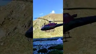 EBC HELICOPTER TOUR #ytshorts #shortsvideo #nepal #helicopter #mountains #nepalitiktok