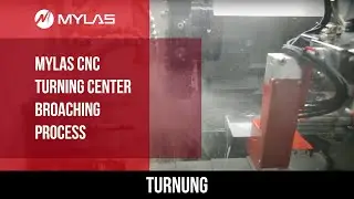 MYLAS CNC TURNING CENTER BROACHING PROCESS