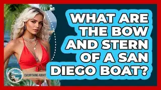 What Are The Bow And Stern Of A San Diego Boat? - Everything About San Diego