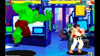 [1CC] Marvel против Capcom - Двойной Халк