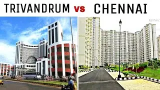 TRIVANDRUM vs CHENNAI Full View Comparison (2018) |Plenty Facts|Trivandrum City vs Chennai City 2018