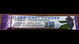 New Chapter On The Go Immune Defense Elderberry Powder  Review