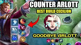 BUILD CECILION TERBAIK DI LANE OF DOWN, ARLOT OTW AFK-ONE SHOT CECILION GA ADA LAWAN -MOBILE LAGEND