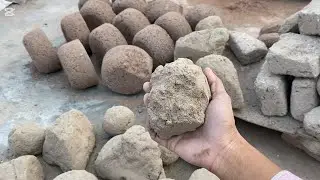 New Crumbling vlog 💕 Different textures Crumbling Mud and Silky Sand ki crumbling ⏳