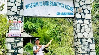 A Must-Visit Traditional Gurung Village in the Annapurna Region Ghandruk || The Bomjan Vlogs