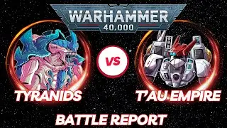 Warhammer 40,000 Battle Report: Tyranids vs T'au Empire